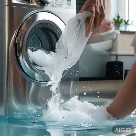 洗衣机清洗背罩不起泡的妙招揭秘