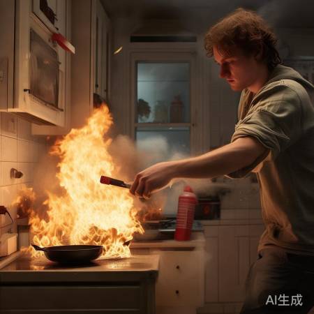 油烟机被火烧后晃动原因及应急处理方法