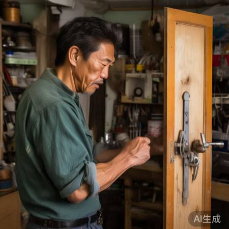 洛阳防盗门换锁，就选这家口碑好！