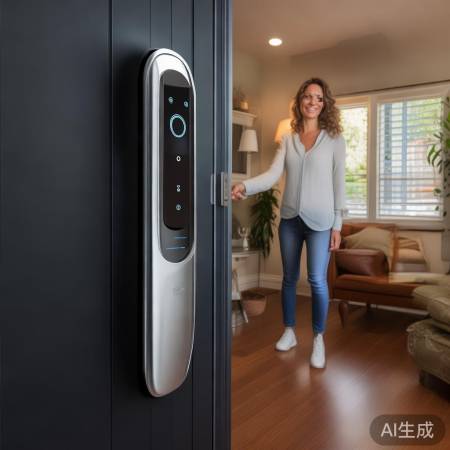 金点原子智能指纹锁客服维修点教导:智能指纹锁评测：安全便捷生活新选择