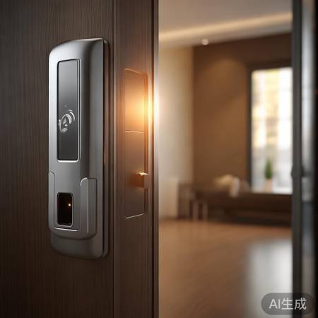 指纹锁智能控制门开关，告别传统开锁烦恼