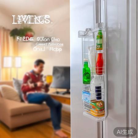 新飞冰箱24小时保障梳理_冰箱门置物架卡扣，巧用空间收纳神器