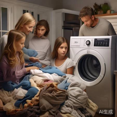 洗衣机洗衣服放太多？这样做可能导致这些后果