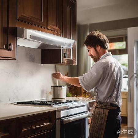 奥特朗油烟机热线咨询阐明$油烟机安装过低怎么办？轻松移位教程