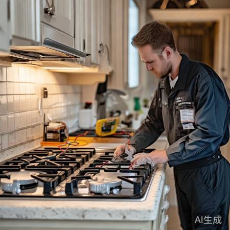 法帝驰燃气灶全市区售后服务电话分解〖燃气灶管子回火原因分析〗