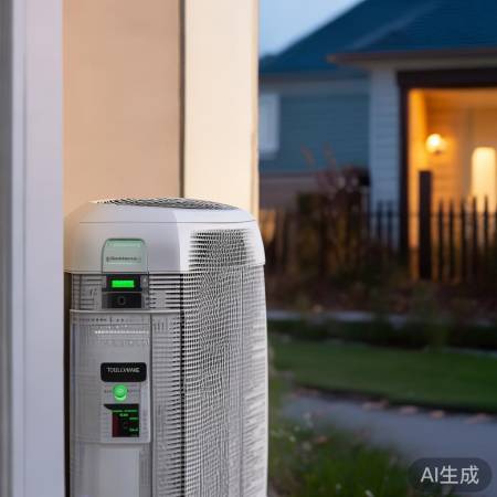 特灵空气能热泵8：高效节能，家庭供暖新选择
