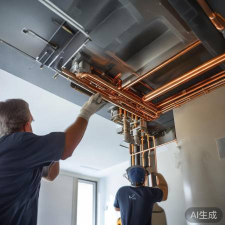 中央空调管道水流声过大原因及解决方法