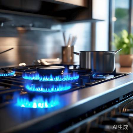 富绅燃气灶双灶猛火，烹饪新体验