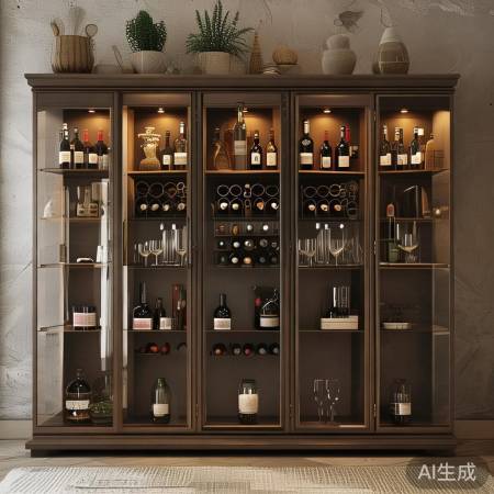 奥克斯红酒柜附近售后网点热线讲解あ红酒套装必备：时尚酒柜装饰品摆件推荐