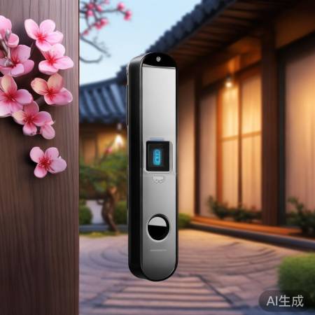 武匠智能指纹锁全天400客服热线科普↑樱花指纹锁在山东淄博：守护家的智能之选