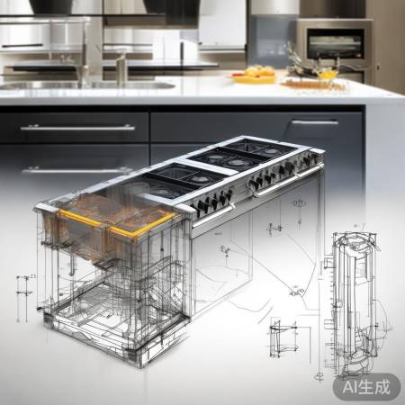 先科集成灶全国客服维修号码传授♛集成灶模块CAD图纸详解：创新设计解析与选购指南