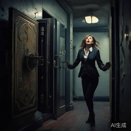 女人上楼惊现保险柜异常，真相令人震惊！