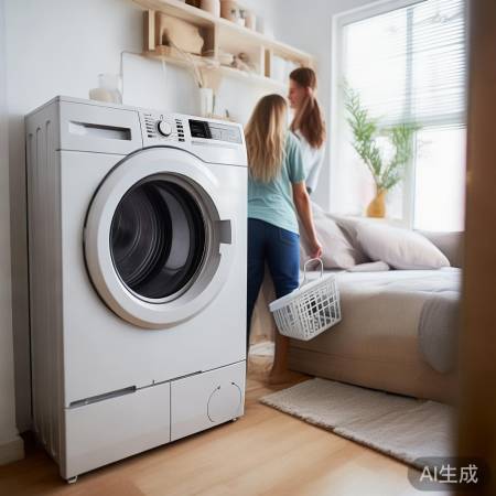 冰熊洗衣机维修网点电话查询详述㊣卧室洗衣机租赁：打造舒适租房生活新选择