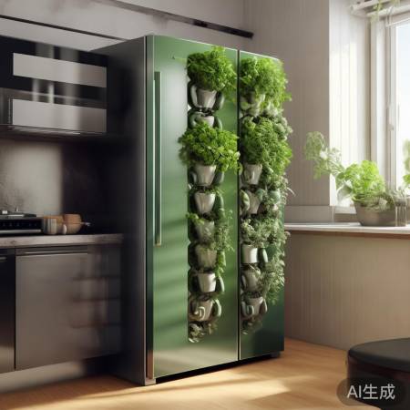 冰箱上摆放花盆的适宜性探讨