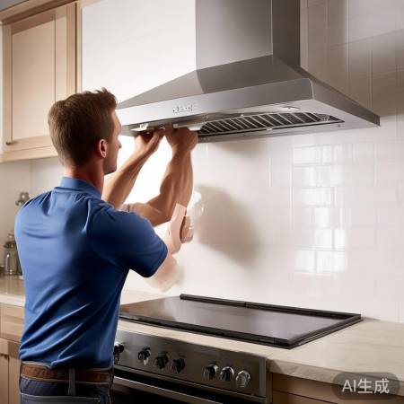 杰森油烟机维护中心详述㊣家用抽油烟机安装指南：预留洞尺寸标准揭秘