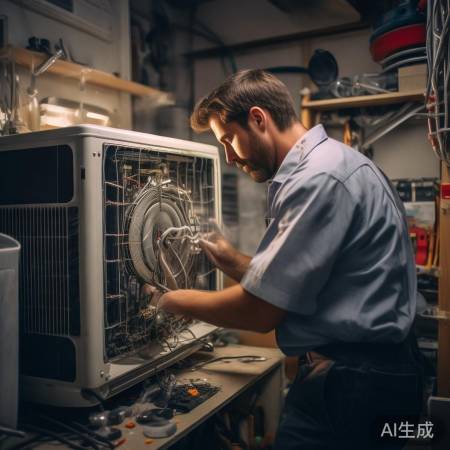 办公楼特灵中央空调专业维修服务