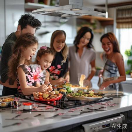 美多集成灶24h预约热线科普『集成灶樱花：厨房新宠，家庭必备神器』