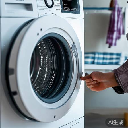 松下panasonic洗衣机售后全国客服中心科普←滚筒洗衣机右侧按压异响故障排查指南