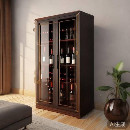 南京熊猫酒柜客服热线全国查询告诉你ぁ客厅红酒柜尺寸：选购指南，空间利用最大化