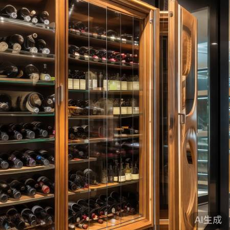 南京熊猫酒柜客服热线全国查询告诉你ぁ客厅红酒柜尺寸：选购指南，空间利用最大化