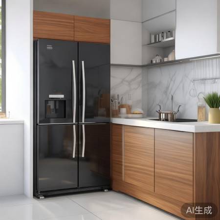 L型餐边柜冰箱柜一体:打造厨房新格局的完美选择 L型餐边柜冰箱柜一体:打造厨房新格局的完美选择