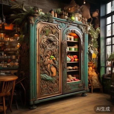 摩尔庄园餐厅装饰:冰箱设计巧夺天工 摩尔庄园餐厅装饰:冰箱设计巧夺天工