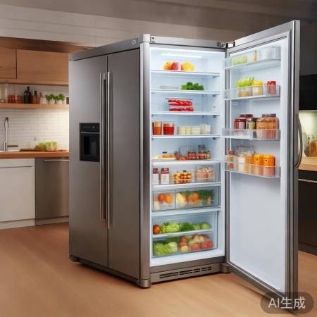 对开门冰箱选购攻略：双开门设计，空间更大，使用更便捷