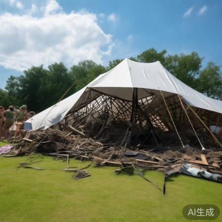 新飞锅炉网点查询电话详述,美国大型户外帐篷倒塌悲剧：1死22伤，现场紧急救援中