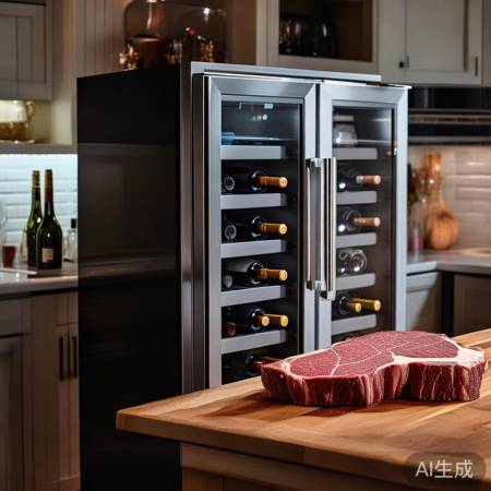 红酒柜熟成牛肉口感评测：美味升级，口感绝佳