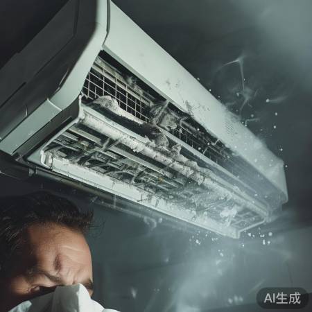 四季春空气能售后服务热线咨询解析(男子空调两年未清洗，吹风三天后双肺变白惊悚事件)