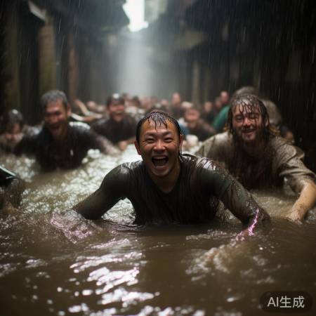 tempstar空调24h售后客服解释（沈阳暴雨奇观：积水中的游泳者们挑战极限）